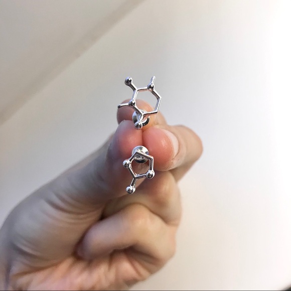 “Espresso Yourself” Coffee Caffeine Molecule Ear - Picture 10 of 14